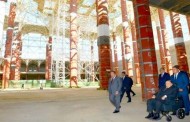 الرئيس بوتفليقة يتفقد مشروع جامع الجزائر الكبير