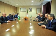 مساهل يتحادث مع رئيس مفوضية الاتحاد الافريقي