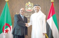 عبدالله بن زايد يستقبل وزير الشؤون الخارجية الجزائري