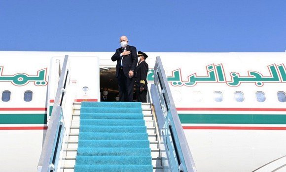 الرئيس تبون يغادر تركيا عائدا إلى أرض الوطن