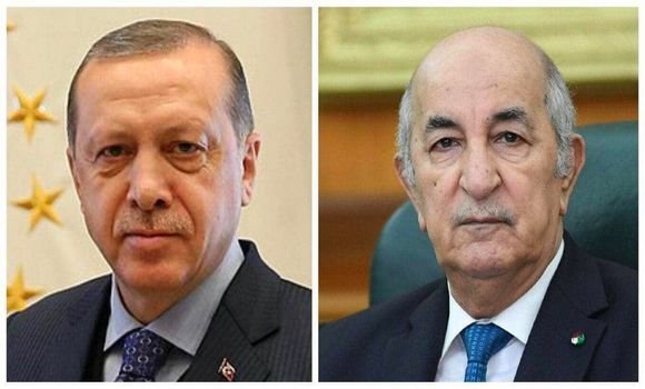 رئيس الجمهورية يتلقى تهاني نظيره التركي بمناسبة عيد الفطر المبارك